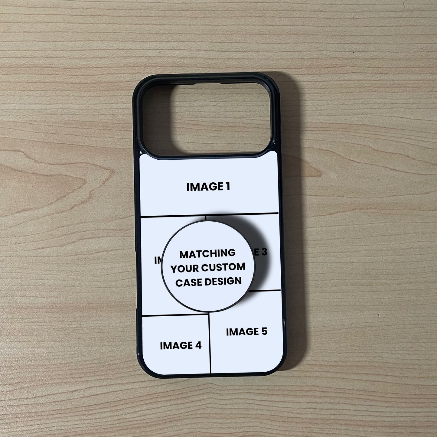 2-5 Photo Collage Custom Phone Case for iPhone
