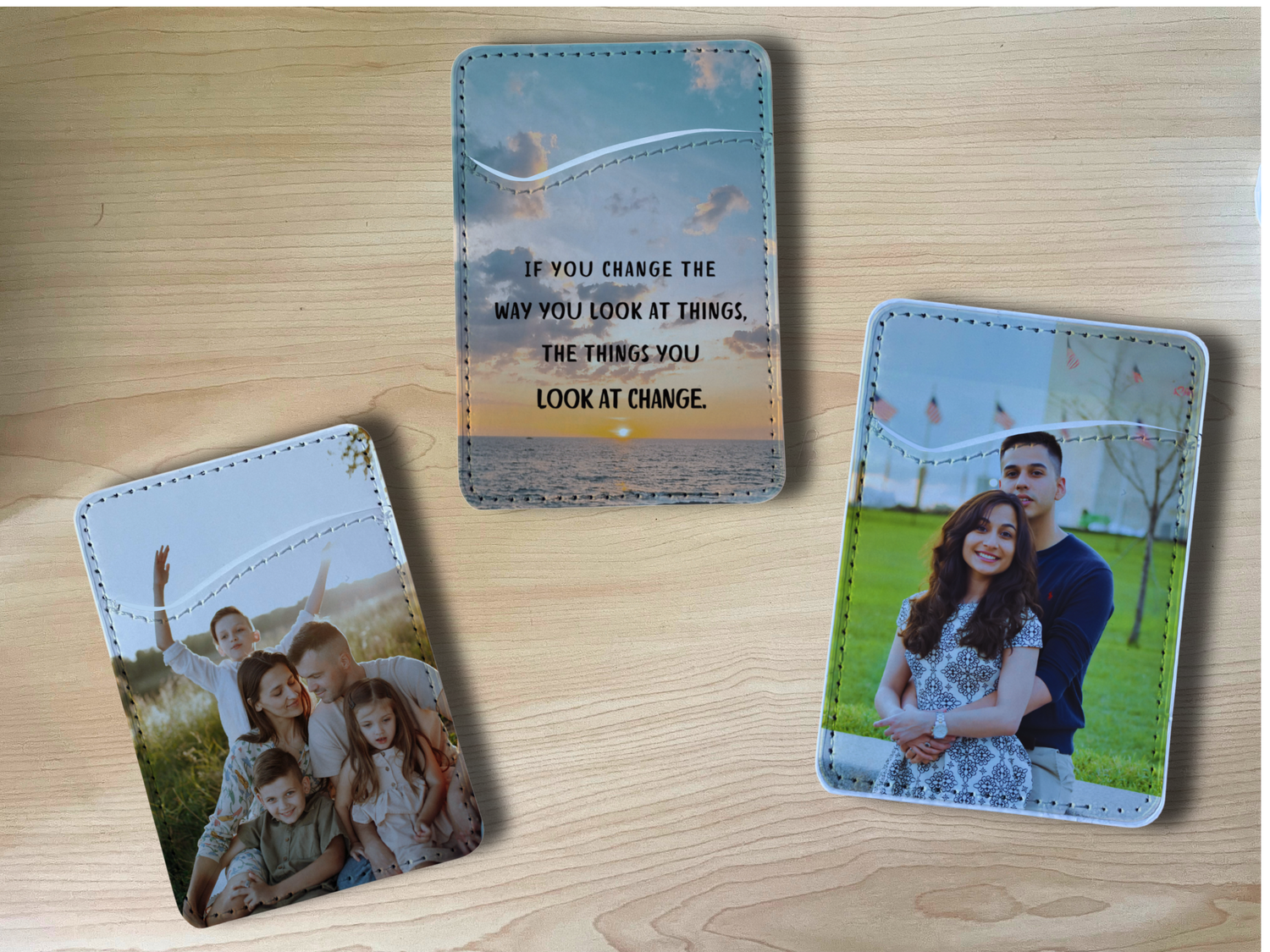 Phone Wallet Card Holder — Adhesive and MagSafe Options