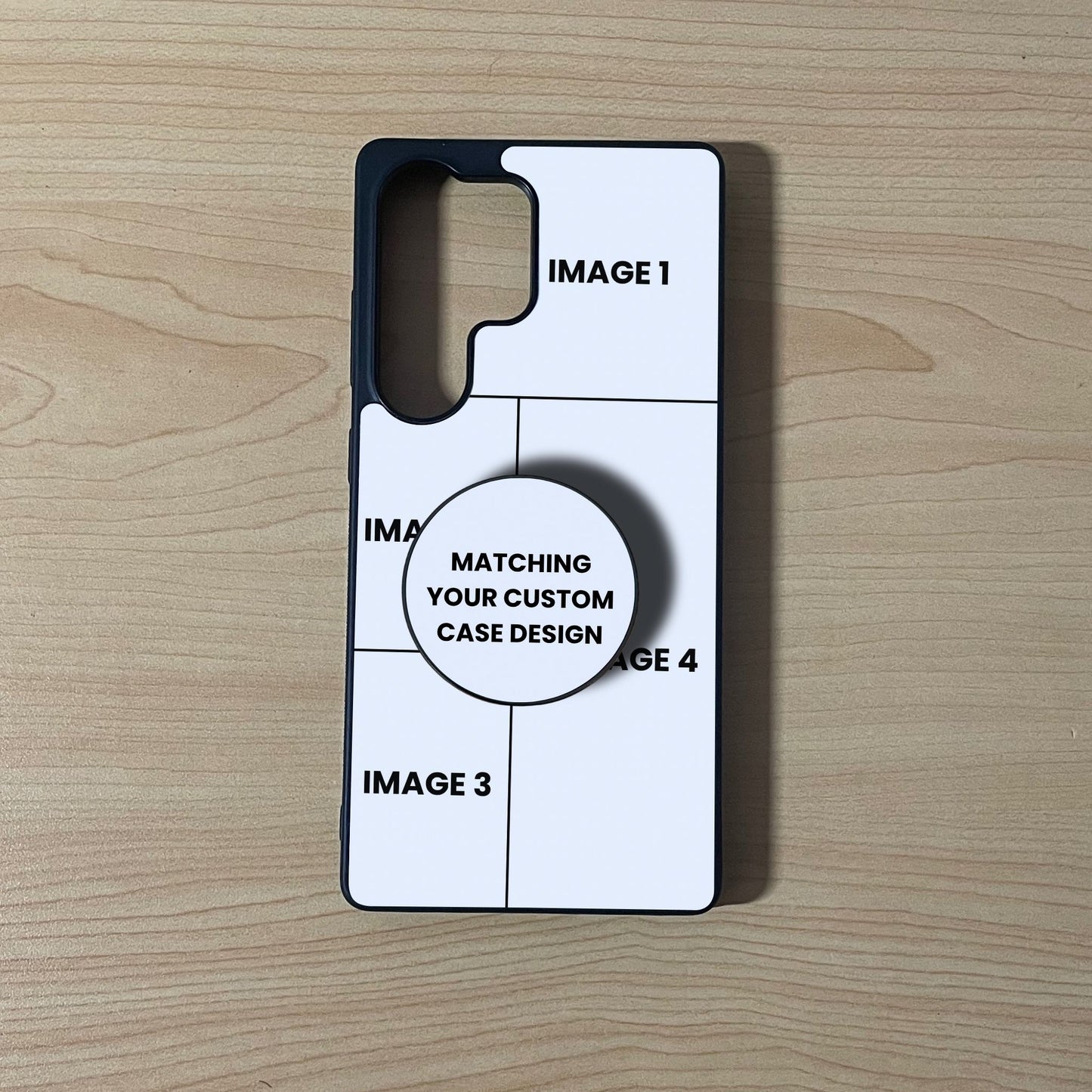 2-5 Photo Collage Custom Phone Case for Samsung Galaxy