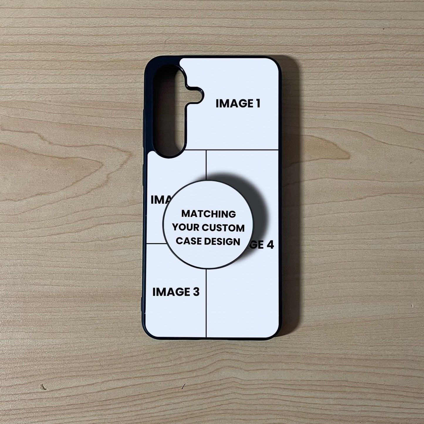 2-5 Photo Collage Custom Phone Case for Samsung Galaxy