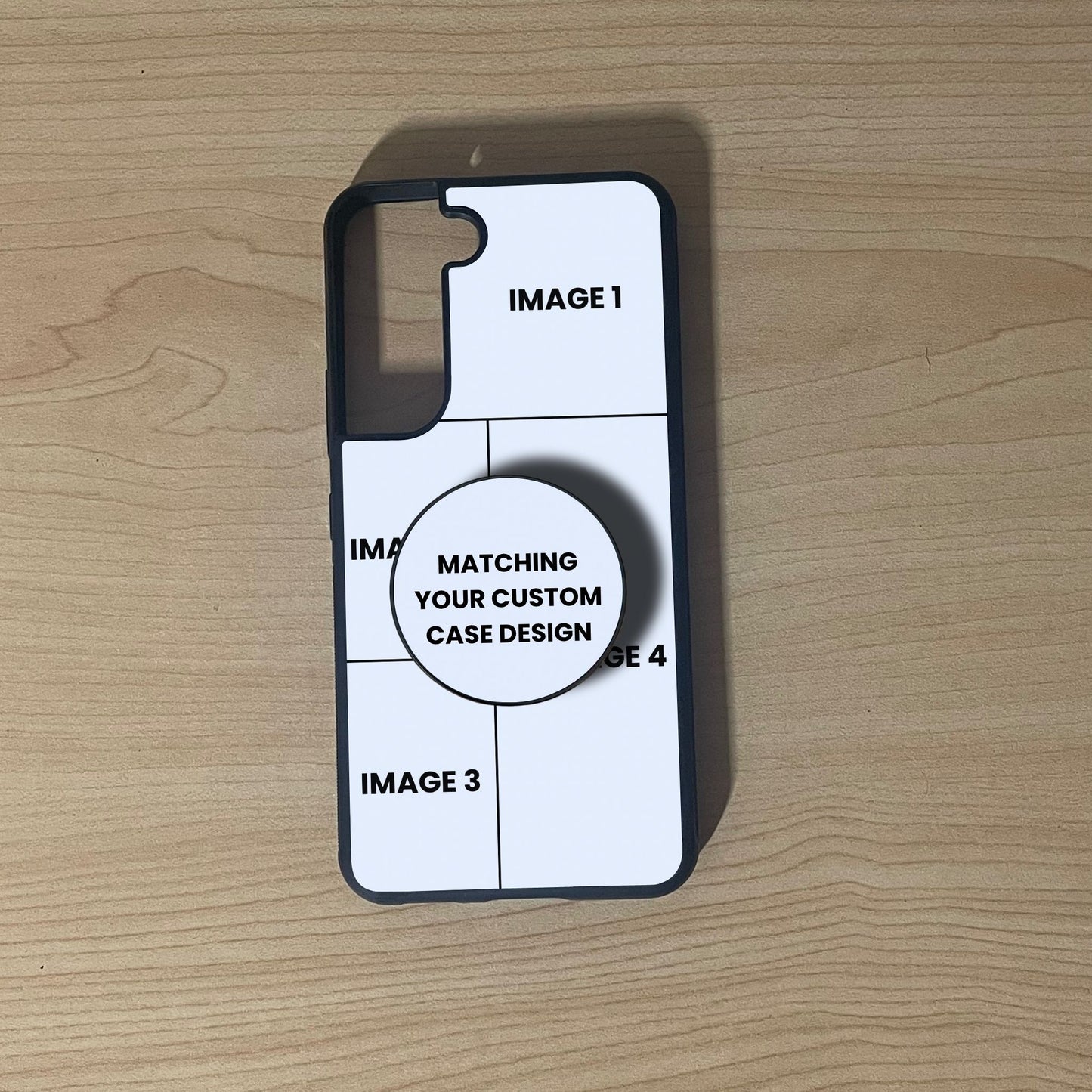 2-5 Photo Collage Custom Phone Case for Samsung Galaxy