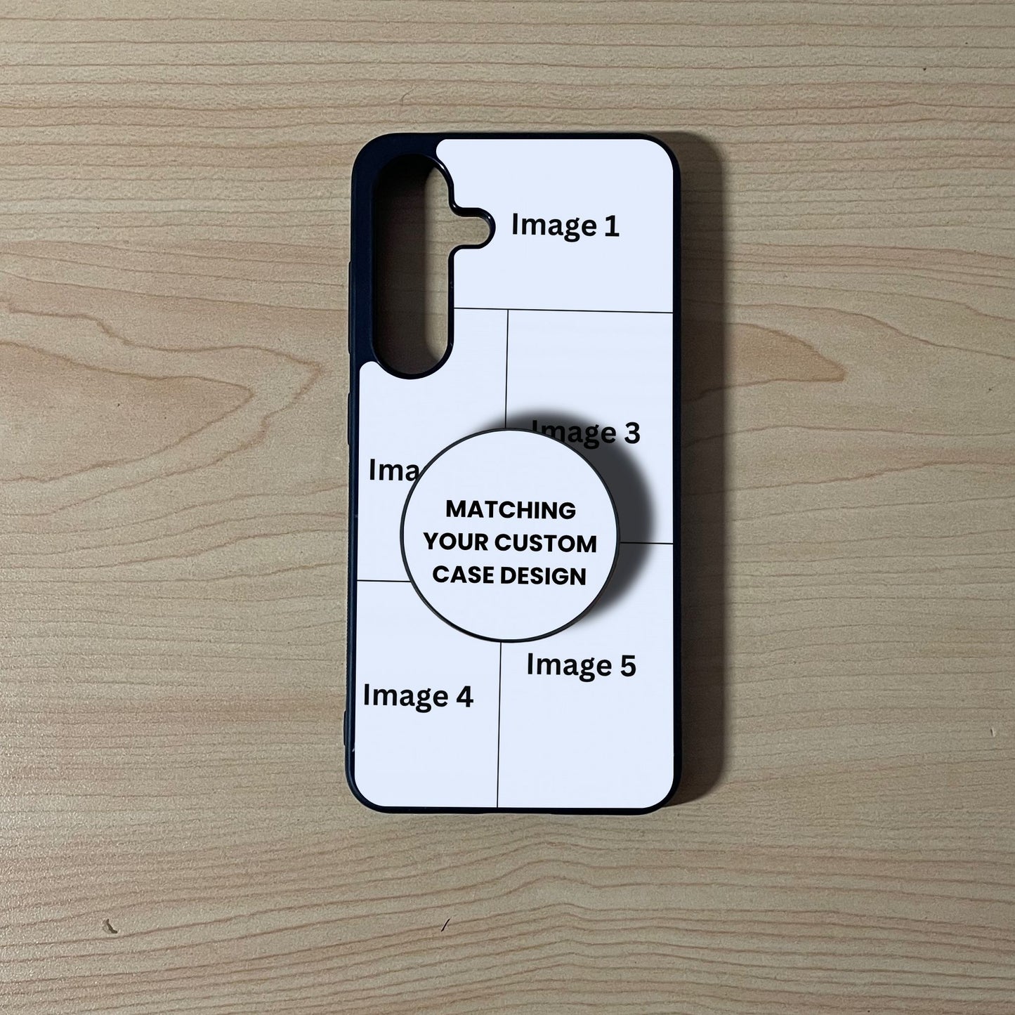 2-5 Photo Collage Custom Phone Case for Samsung Galaxy