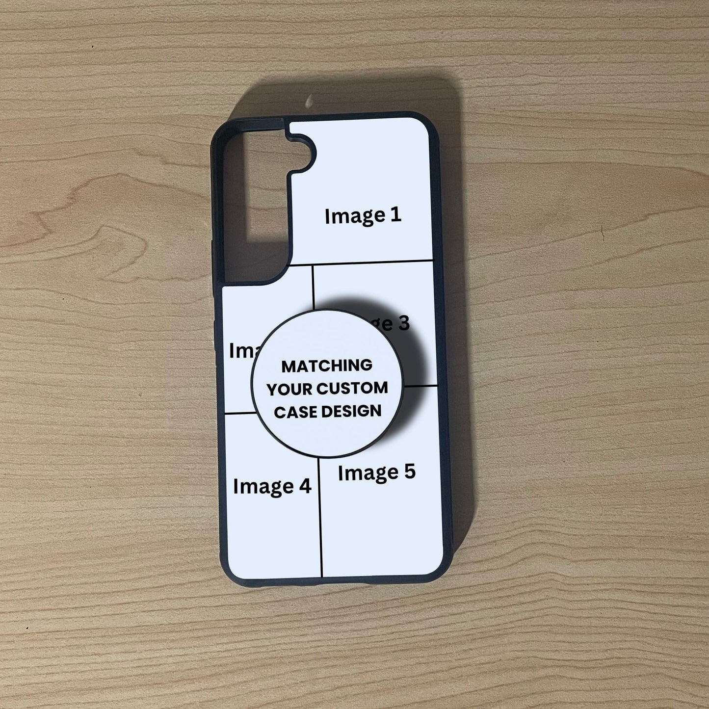 2-5 Photo Collage Custom Phone Case for Samsung Galaxy