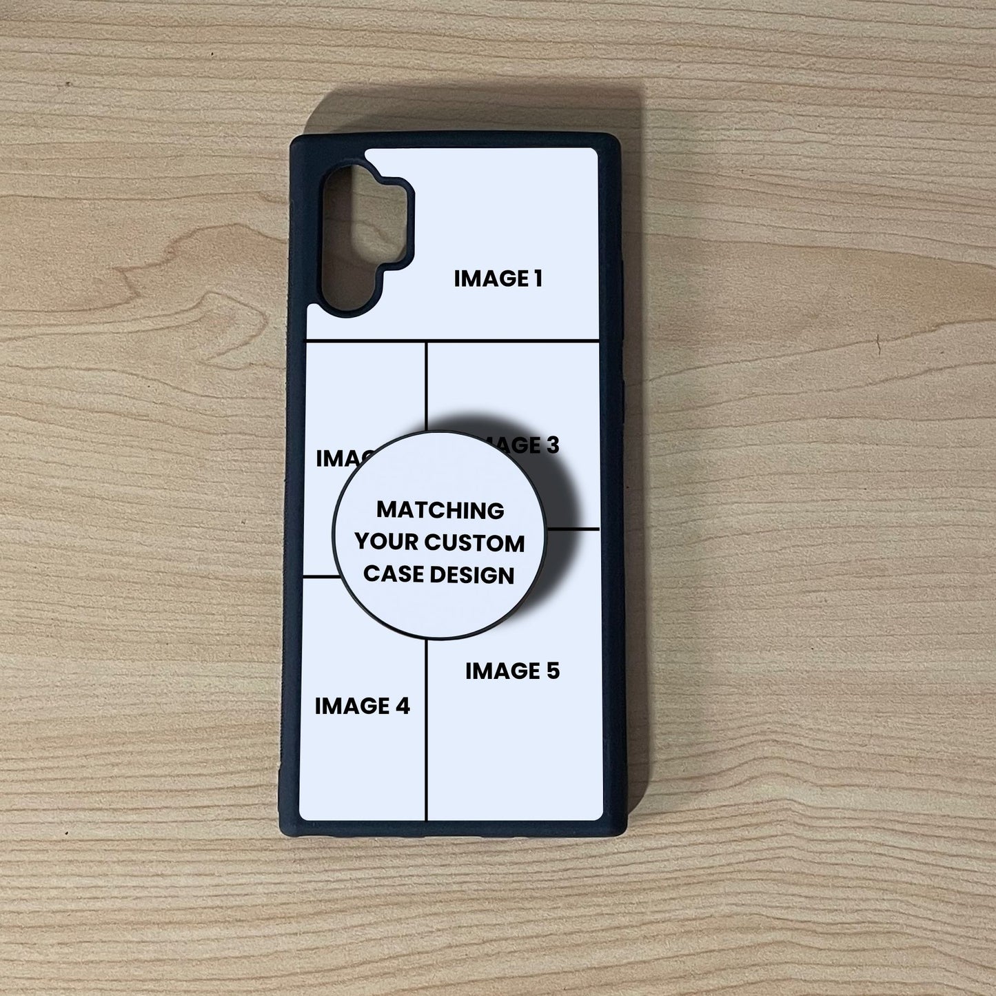 2-5 Photo Collage Custom Phone Case for Samsung Galaxy