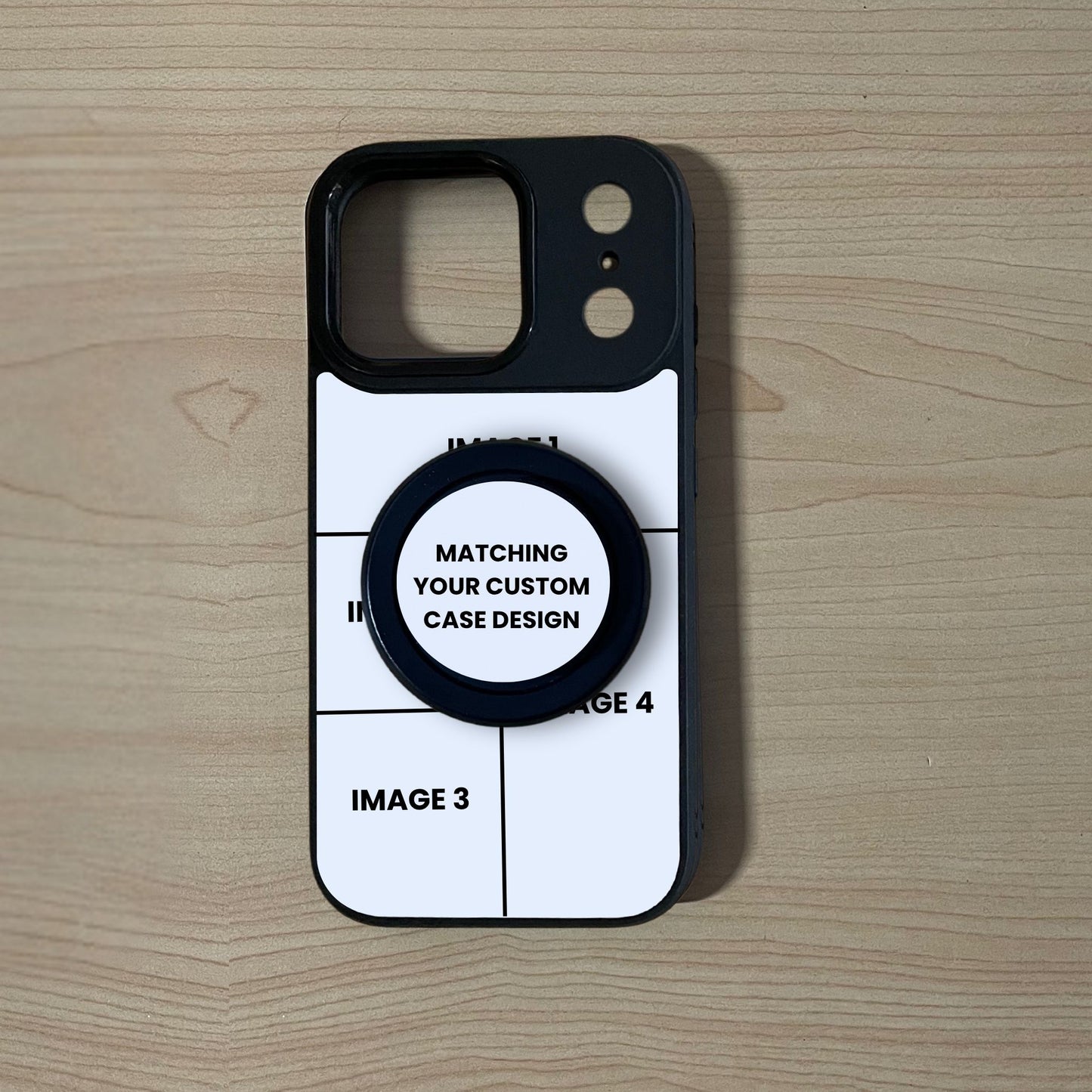 MagSafe 2-5 Photo Collage Custom Phone Case for iPhone