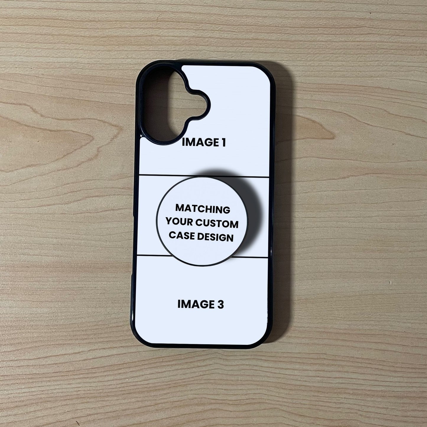 2-5 Photo Collage Custom Phone Case for iPhone