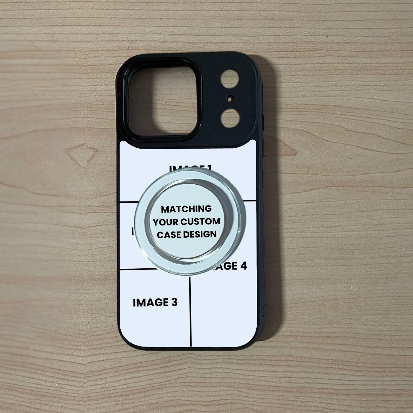 MagSafe 2-5 Photo Collage Custom Phone Case for iPhone