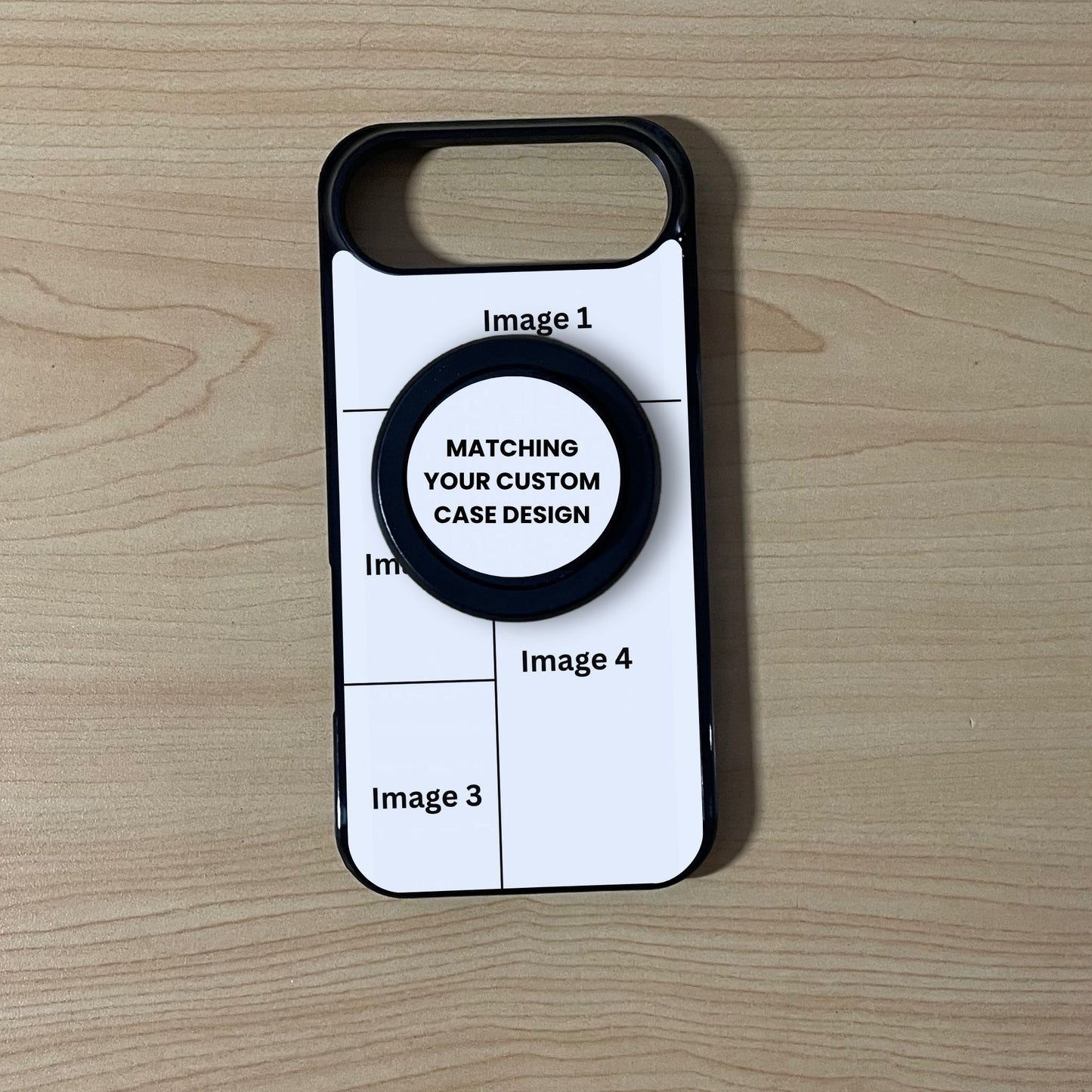 MagSafe 2-5 Photo Collage Custom Phone Case for iPhone