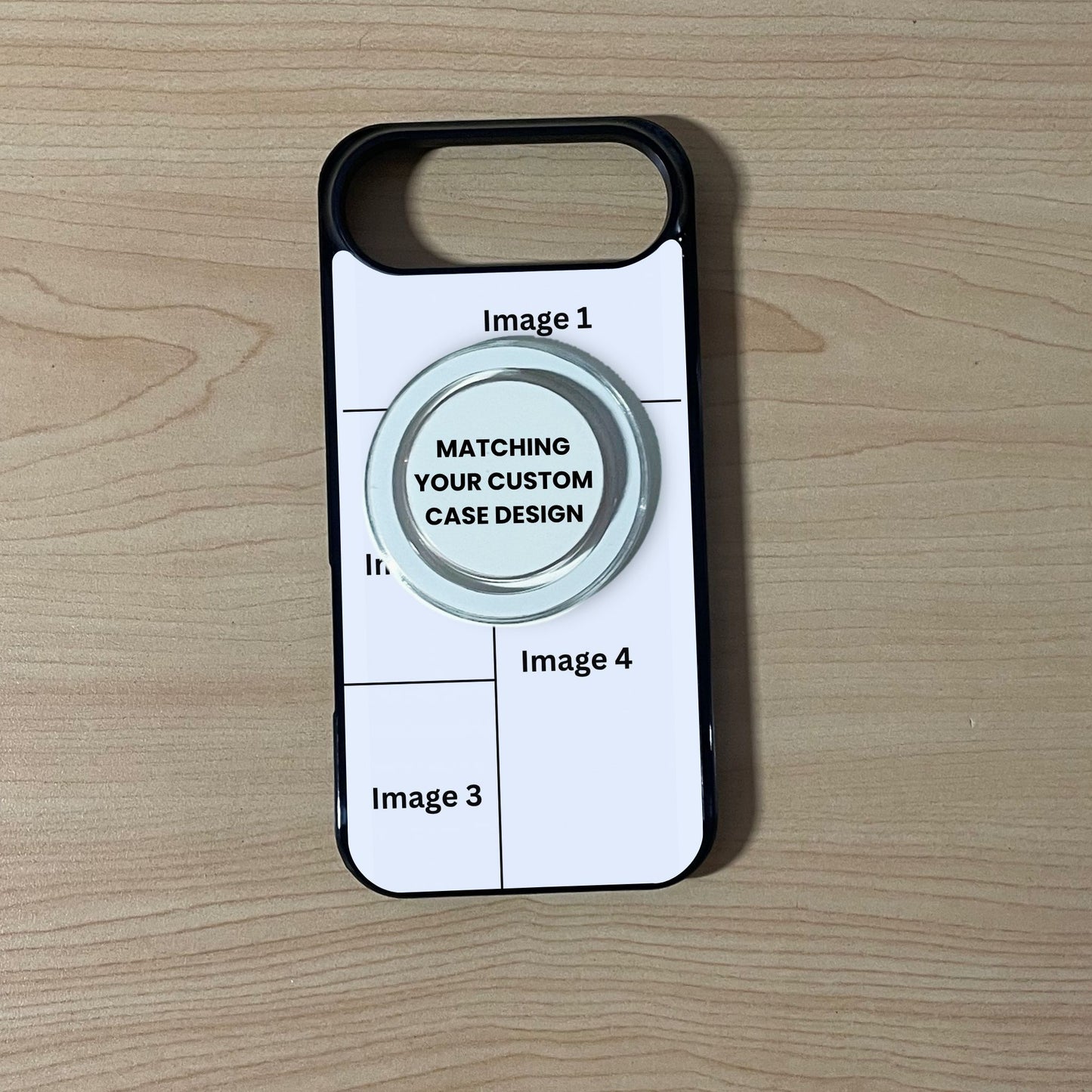 MagSafe 2-5 Photo Collage Custom Phone Case for iPhone