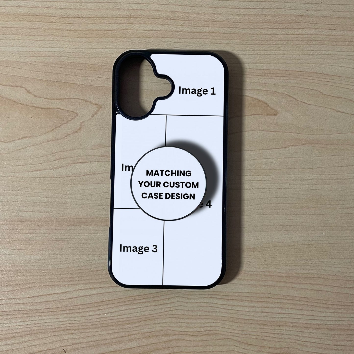 2-5 Photo Collage Custom Phone Case for iPhone