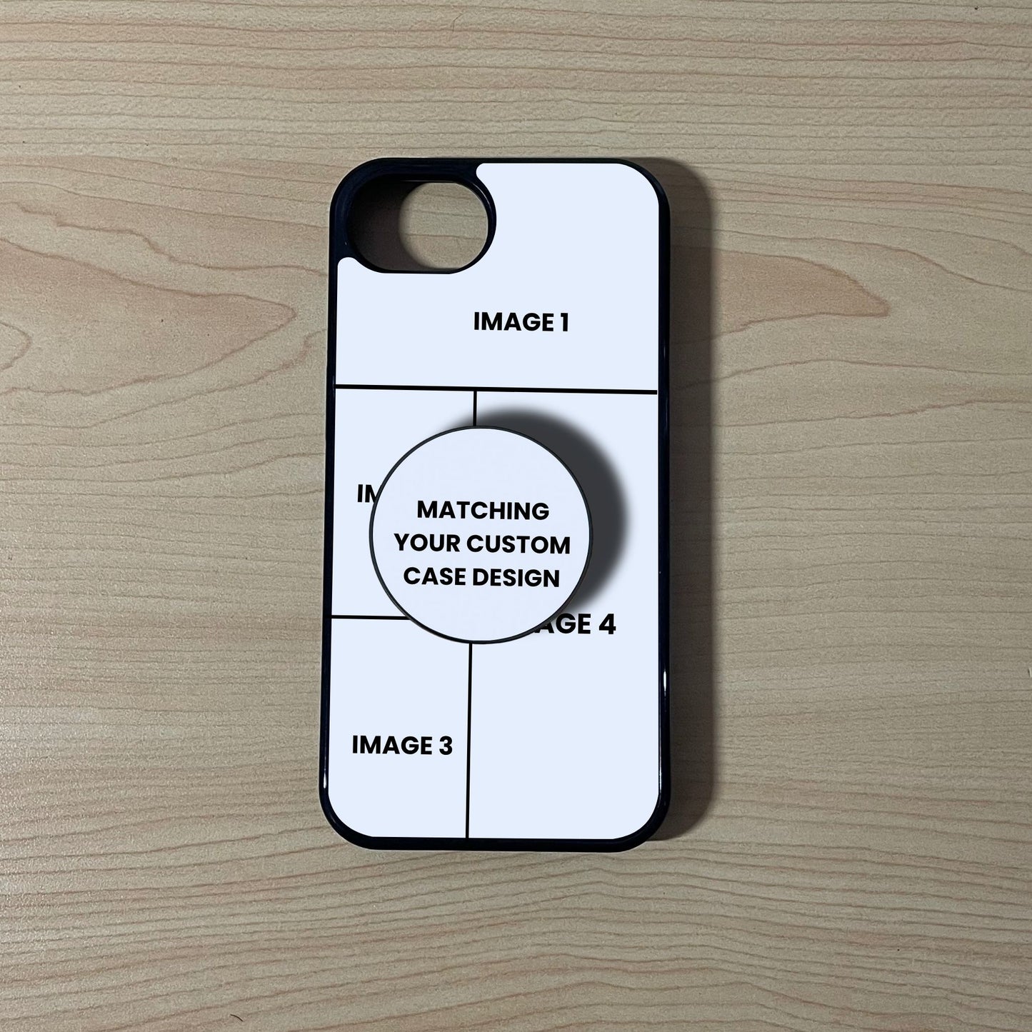 2-5 Photo Collage Custom Phone Case for iPhone