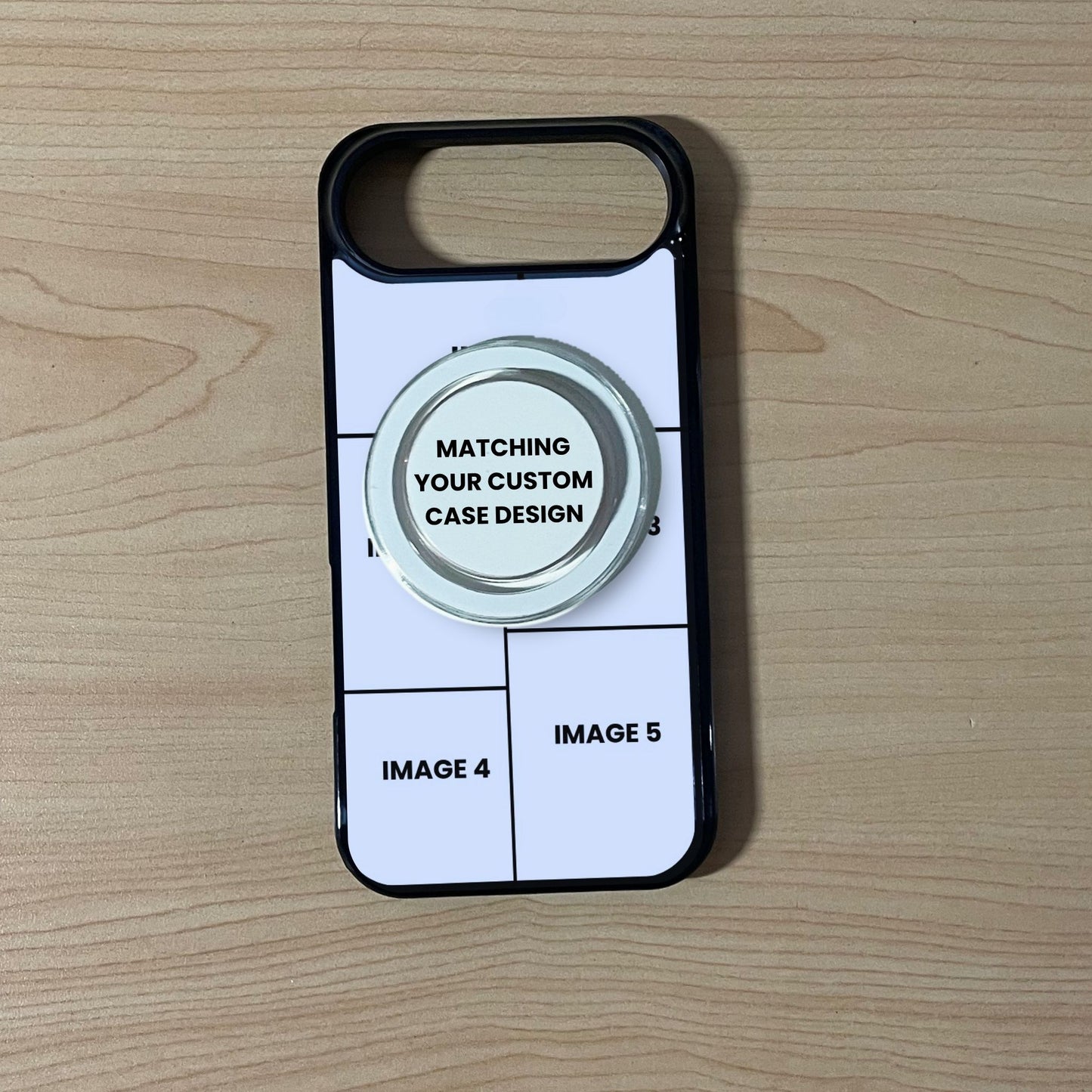 MagSafe 2-5 Photo Collage Custom Phone Case for iPhone