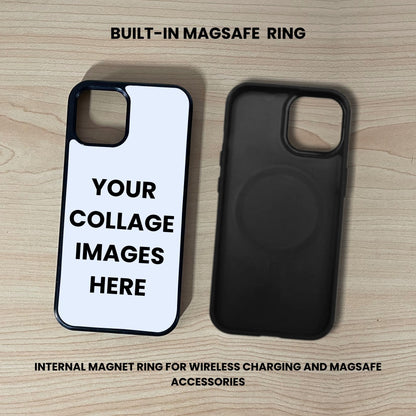 MagSafe 2-5 Photo Collage Custom Phone Case for iPhone
